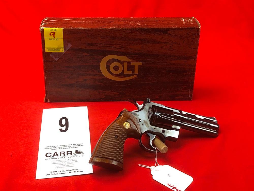 Colt Python, .357 Mag., 4" Bbl., w/Box, SN:V79209 (HG)