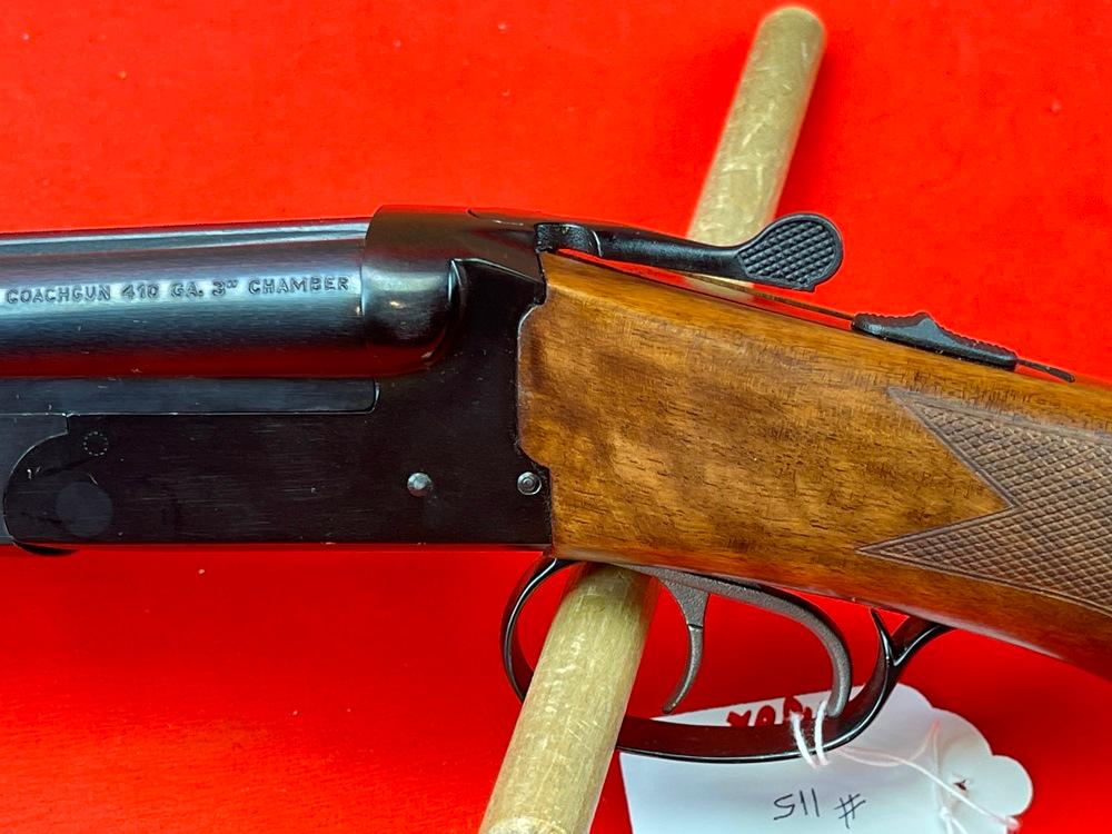 Stoeger Coach Gun, .410 Ga., 20" Bbl., Double Bbl., w/Box, SN:C667539-11