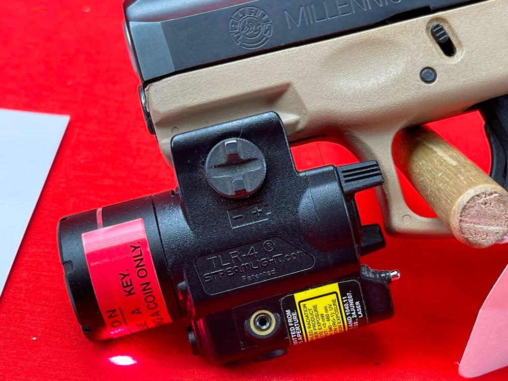 Taurus Millennium PT111, G2, 9mm, w/TLR-4 Light, SN:THT81611