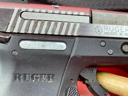 Ruger SR40C, 40 S&W, Stainless Steel Slide w/Soft Case, VG, SN:343-18134 (HG)