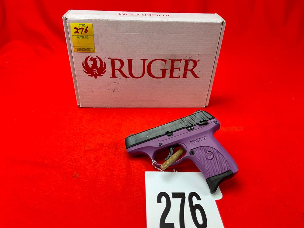 Ruger EC9s, 9mm, Purple/Blk, NIB, SN:461-2286 (HG)