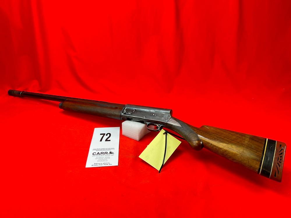 Browning A5 Lightweight, 12 Ga., 26" Bbl., SN:17015