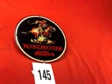 Winchester Western, 11 1/4" Circular Adv. Sign Copyright 1996 Win/OLIN Corp. (EX)