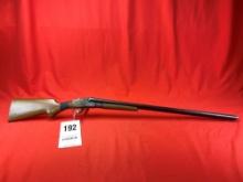 Newport SxS, 12 Ga., Damaged Stock, SN:45939