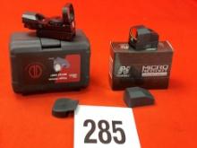 Dagger Defense 102R Reflex Sight & Nc Star Micro Red Dot DXDAB