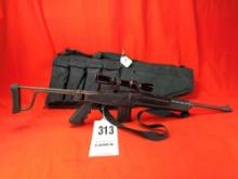 Ruger Ranch Rifle, .223, (9) Mags, Burris 2x-7x Mini Scope, Folding Stock, w/Soft Case, SN:195-82786