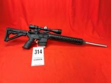 Anderson AM-15, .223/5.56 Multi, w/Nikko P-223 3x9x40 Scope, SS Heavy Bbl., SN:14156956