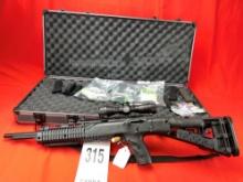 High Point 995, 9mm, Aim Sports 4x32 Scope, (10) Mags, w/Hard Case, SN:F14417