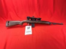 Universal M1-Carbine, 30 Carbine, Adjustable Sights, w/TrueGlo Scope, SN:396551