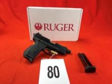 Ruger SR22P, 22 LR, (2) Mags, Threaded Bbl., w/Box, SN:369-64369 (HG)