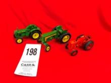 (3) John Deere Tractors