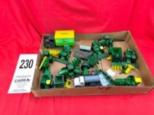 (17) John Deere Combines & Tractors