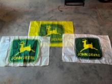 (3) John Deere Banners