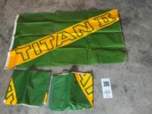 (3) Titan II Banners