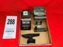 John Deere Anvils, Bank, Thermometer