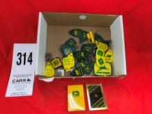 John Deere A.V.I Key Chains & Misc.