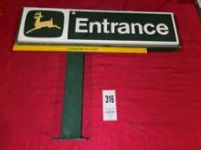 Large John Deere Entrance Sign *LOCAL PICKUP ONLY*