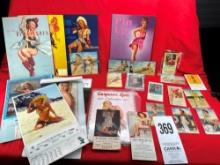 Pin-up Calendars & Post Cards