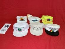 (6) John Deere Vintage Collector Caps