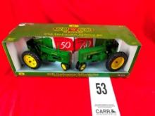 John Deere 50th Anniv. 50 & 60 w/Box