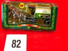John Deere Horse & Wagon w/Box