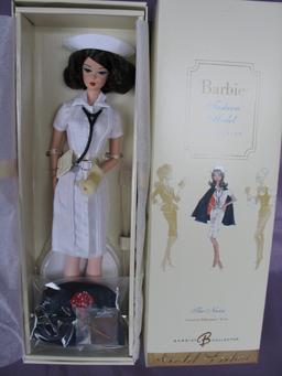 Two NRFB Mattel Gold Label Silkstone Barbie "The Nurse" & 'The Secretary'.