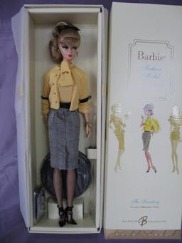 Two NRFB Mattel Gold Label Silkstone Barbie "The Nurse" & 'The Secretary'.