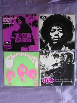 Seven 1960s Jimi Hendrix / Cream / Eric Burdon / Beatles related EP's 45RPM