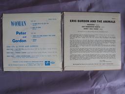 Seven 1960s Jimi Hendrix / Cream / Eric Burdon / Beatles related EP's 45RPM