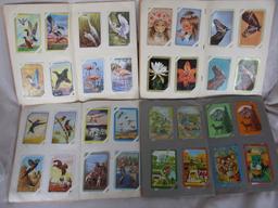 Five vintage Playing Card albums full of playing cards and 60 plus extras.