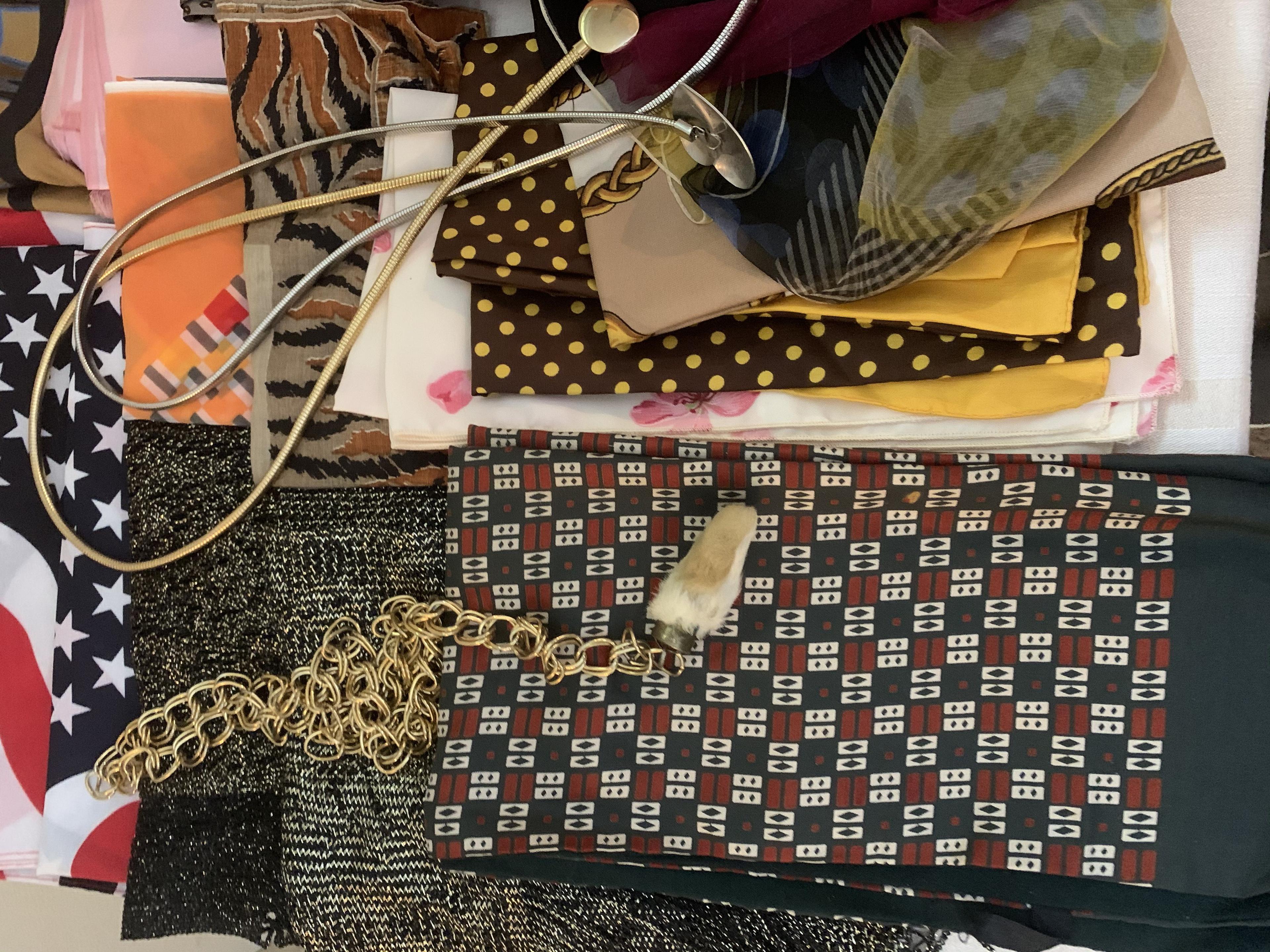 VINTAGE SCARF LOT
