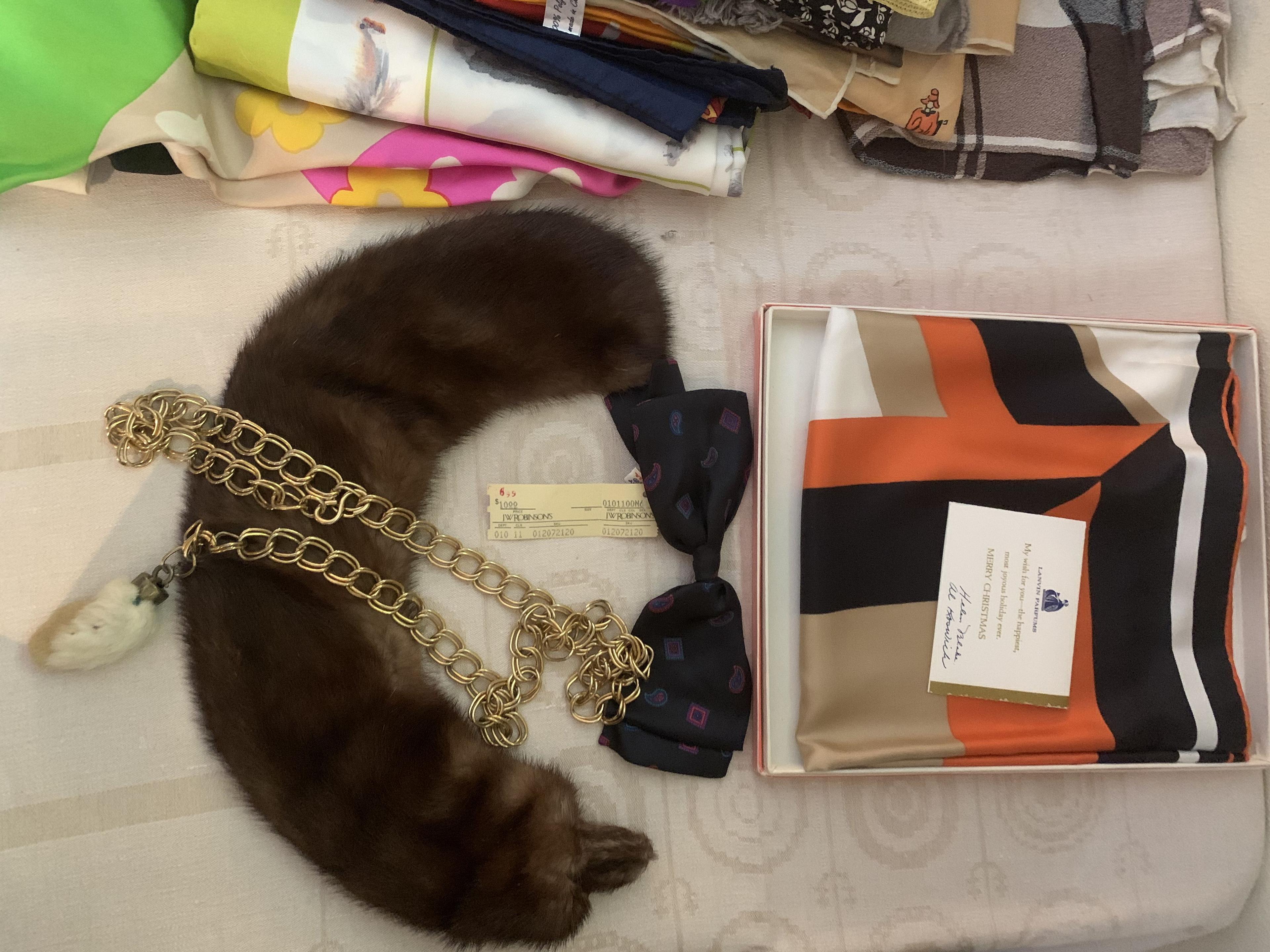 VINTAGE SCARF LOT