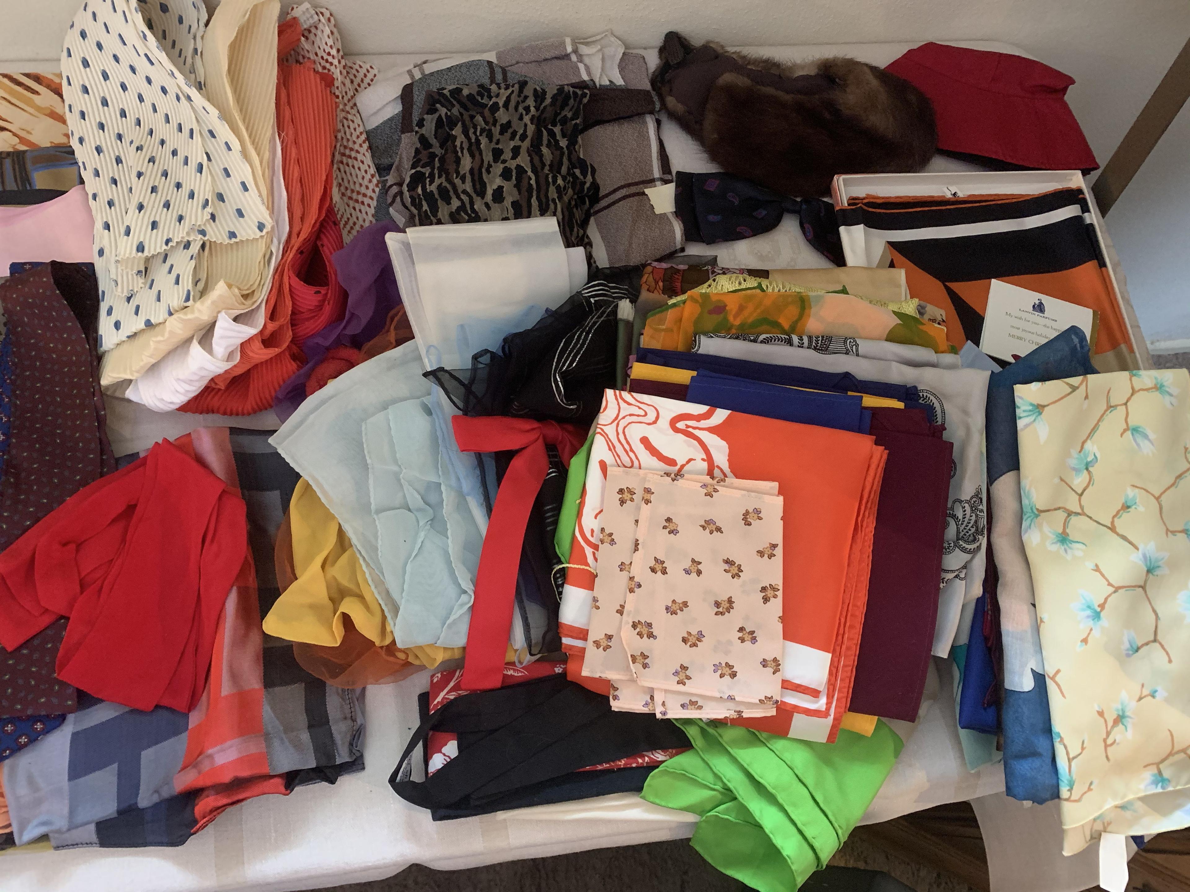 VINTAGE SCARF LOT