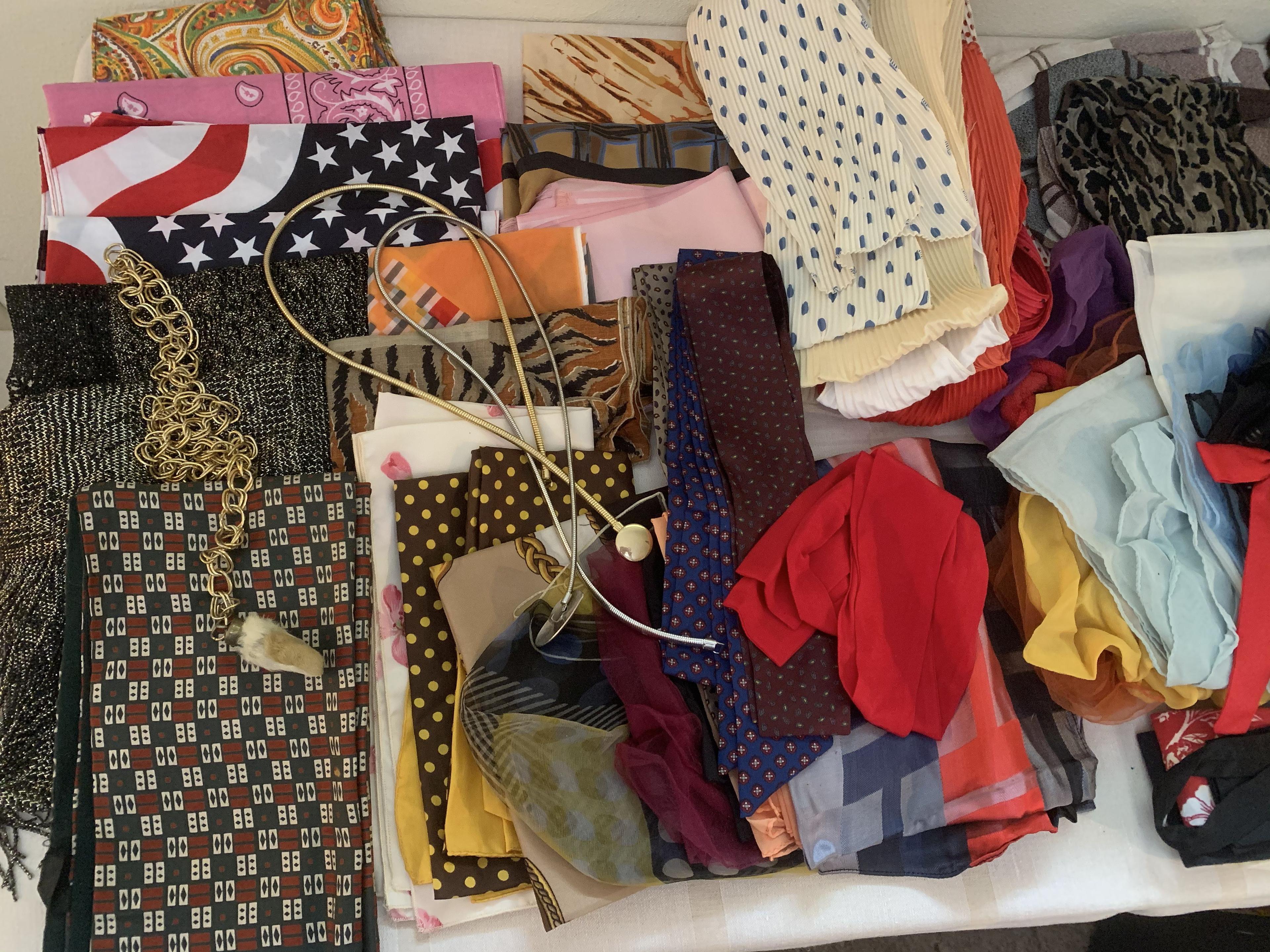 VINTAGE SCARF LOT