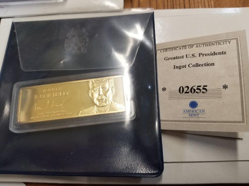 3 AMERICAN MINT COMMEMORATIVES