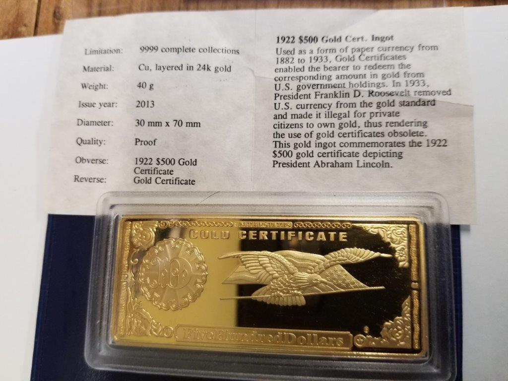 3 AMERICAN MINT COMMEMORATIVES