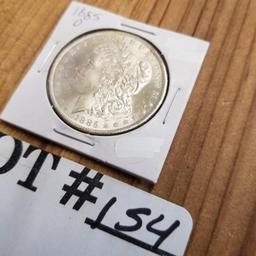 1885 NEW ORLEANS MORGAN DOLLAR