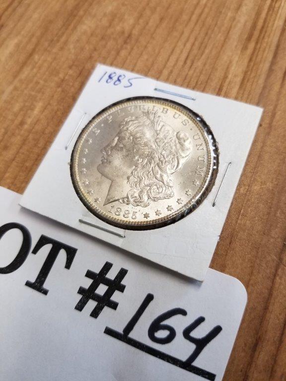 1885 PHIL MORGAN DOLLAR