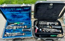 TWO VINTAGE CLARINETS