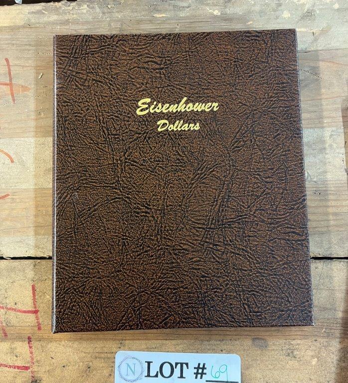 DANSCO ALBUM FOR EISENHOWER DOLLARS