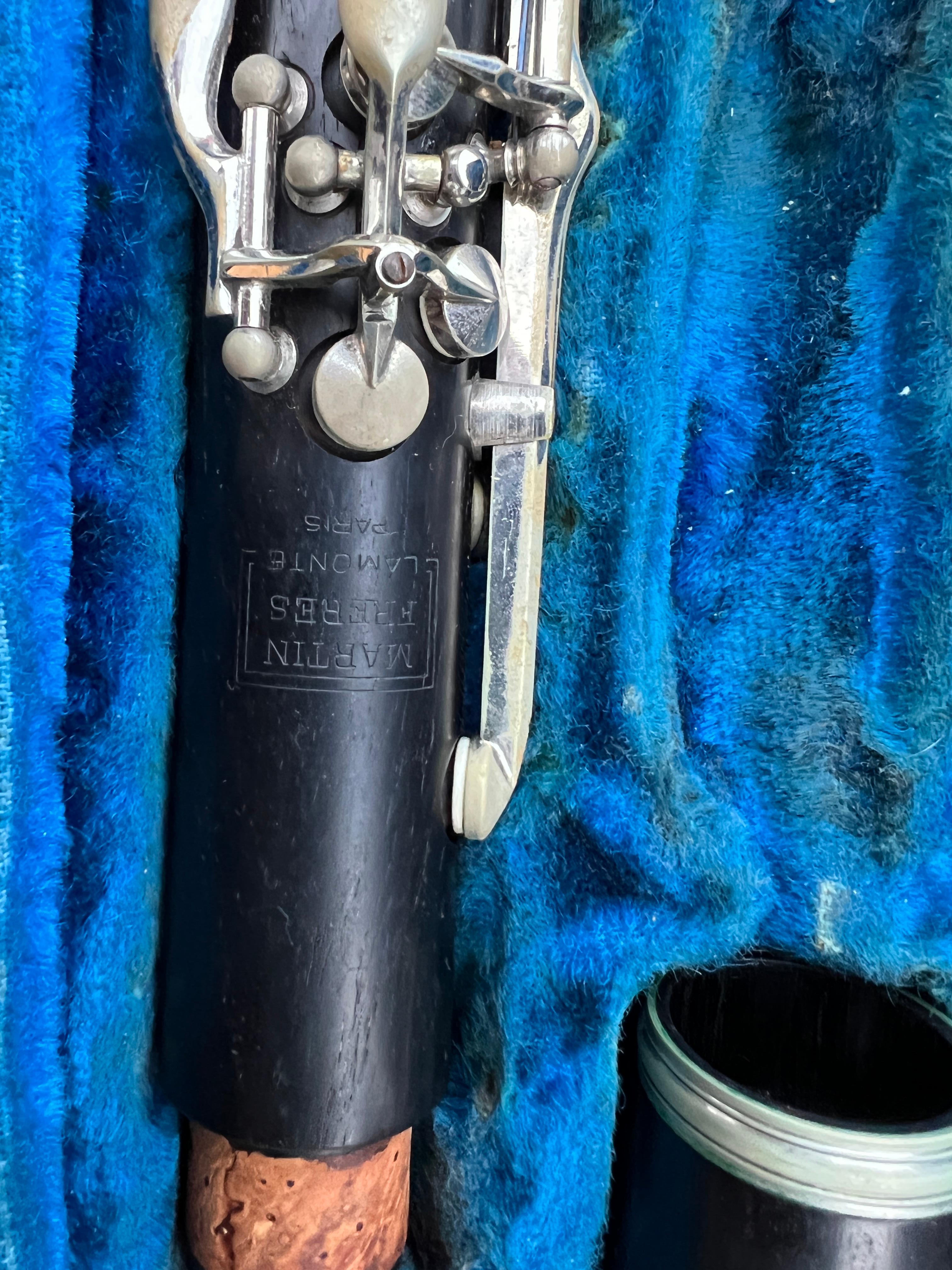 TWO VINTAGE CLARINETS