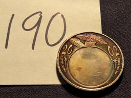 2002 "Happy Holidays" Silver Round