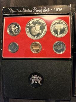 3 U.S. Mint Proof Sets