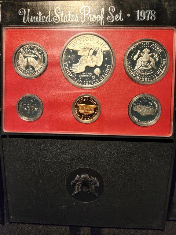 3 U.S. Mint Proof Sets