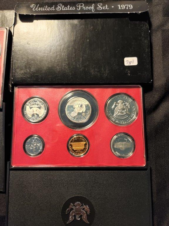 3 U.S. Mint Proof Sets