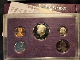4 U.S Mint Proof Sets