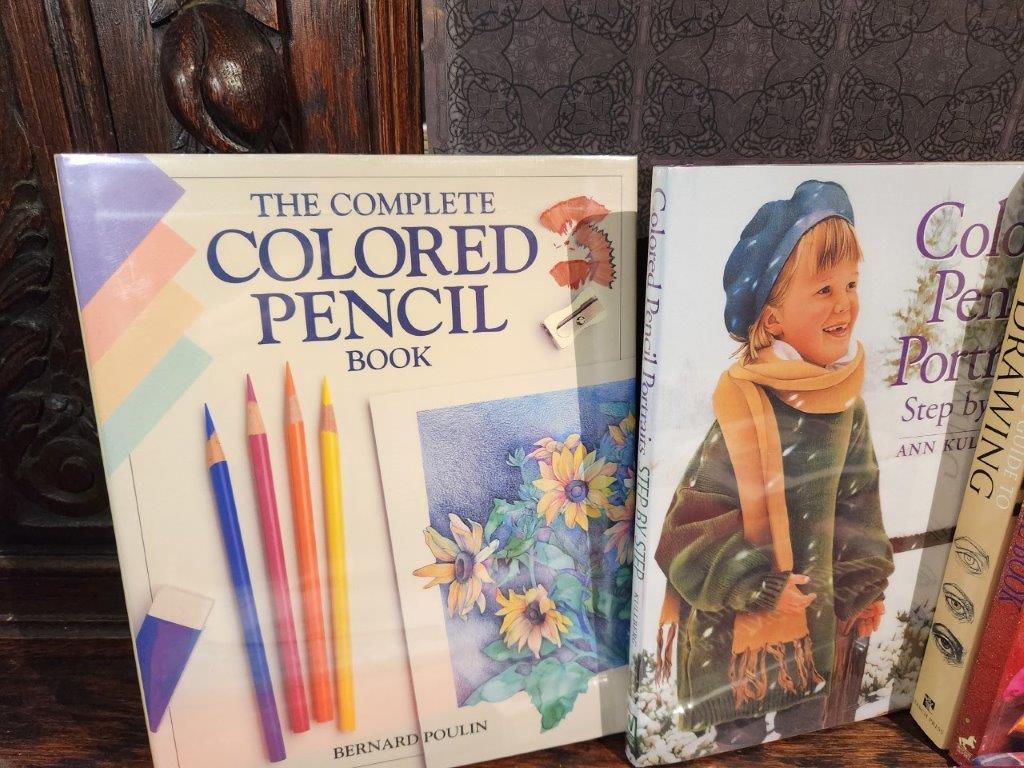 "Complete Colored Pencil Book", "Color Pencil Portraits"