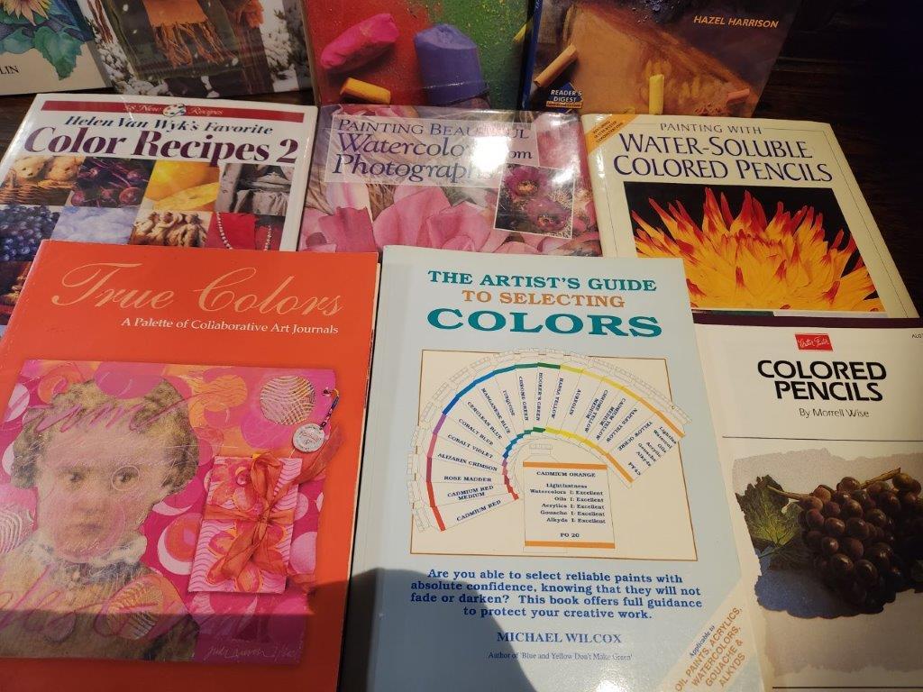 "Complete Colored Pencil Book", "Color Pencil Portraits"
