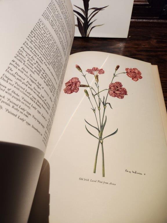 1973 1st ed "Book of Flowers", "Book of Lilies",