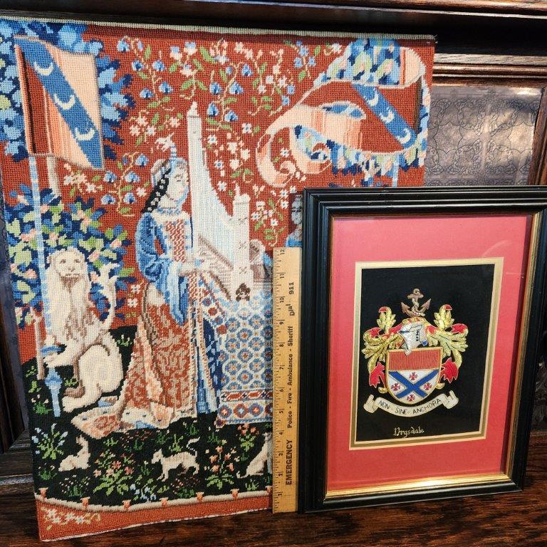 Framed Family Coat of Arms for "Drysdale"